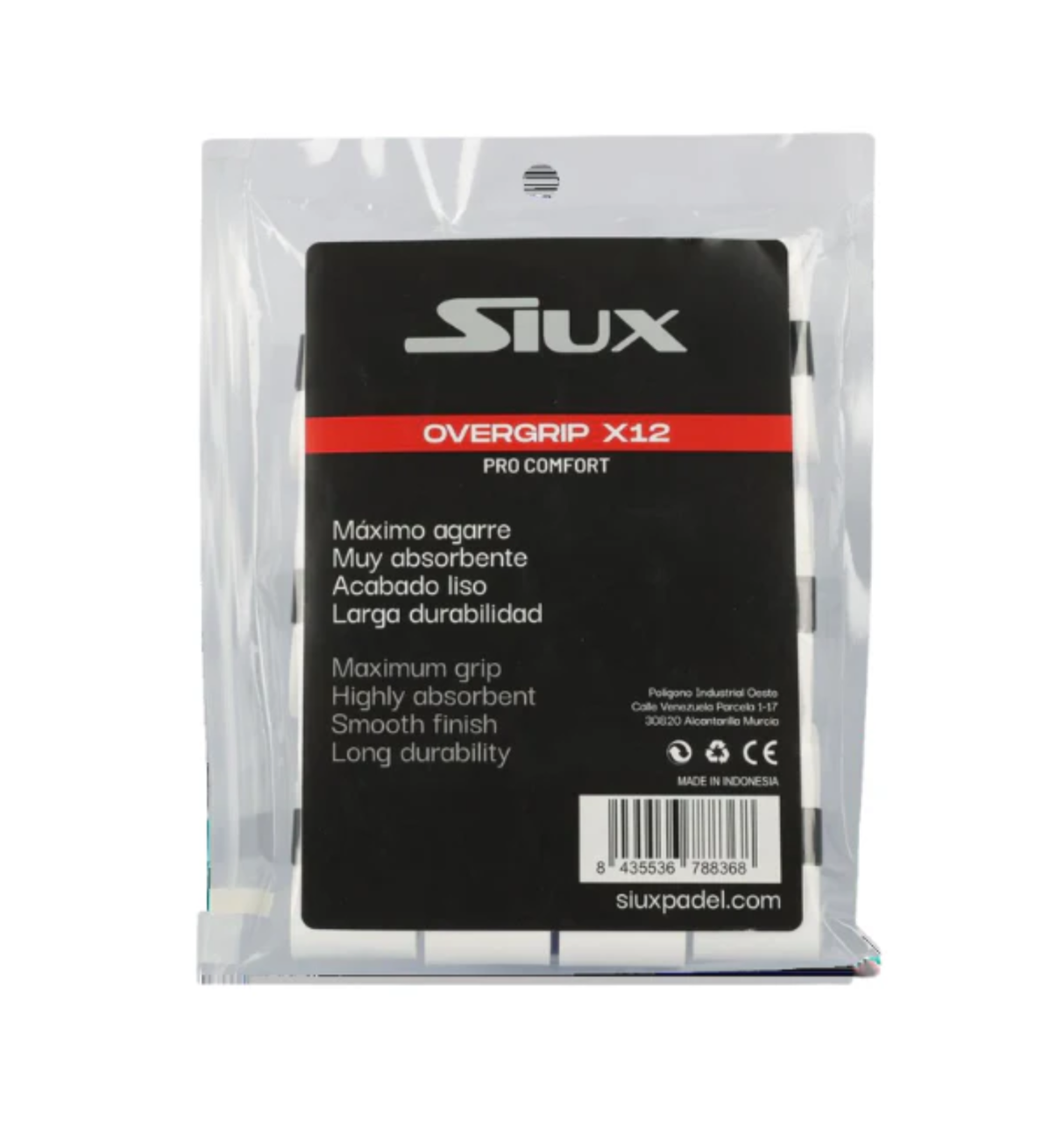 Siux Overgrip Pro Comfort X12 (12 Stück)