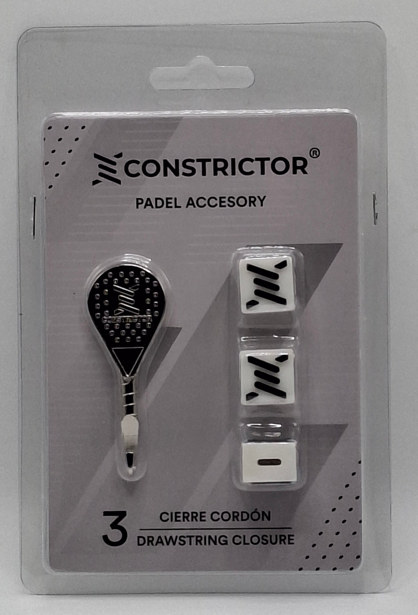 Padel Constrictor weiß 3er Set